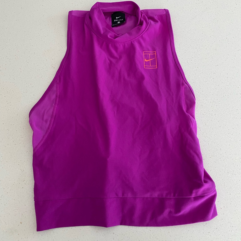 Nike Women's Vibrant Purple Muscle Tee
